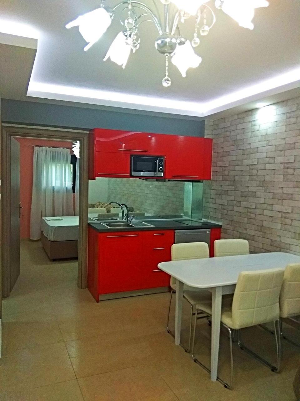 Iros Apartment เนอาเปรามอส ภายนอก รูปภาพ