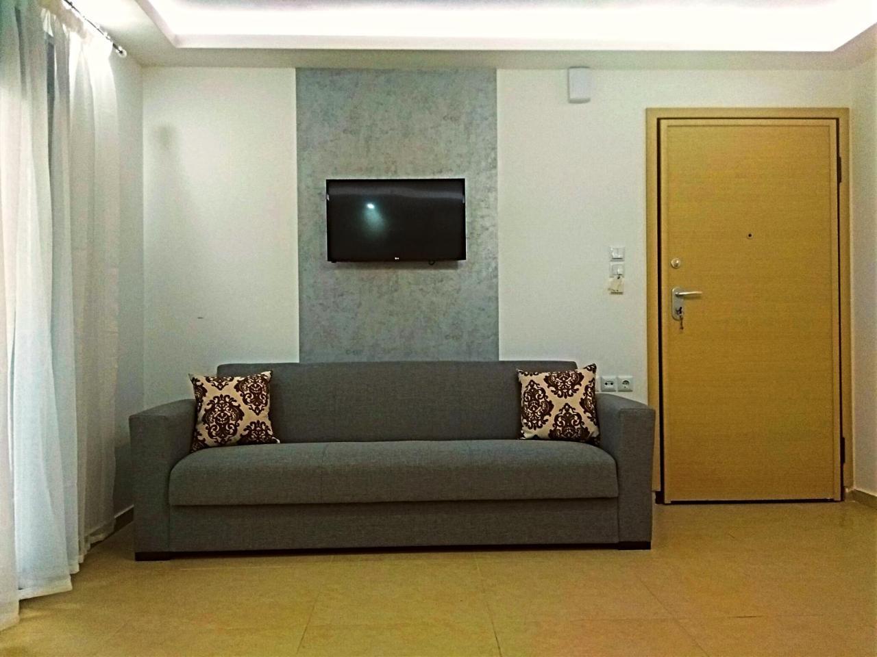 Iros Apartment เนอาเปรามอส ภายนอก รูปภาพ
